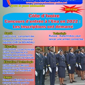 REVUE DE PRESSE N°74 DU 08 au 14-02-21