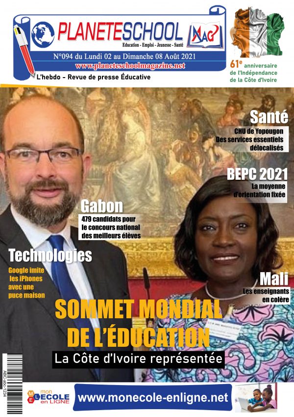 REVUE DE PRESSE N°94 DU 02 au 08-07-21  PLANETE SCHOOL