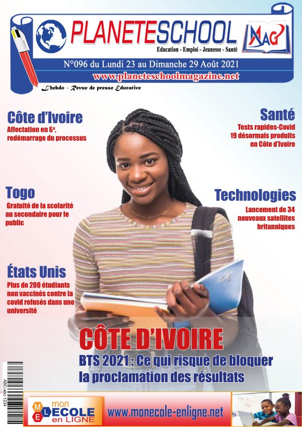REVUE DE PRESSE N°96 DU 23 au 29-08-21